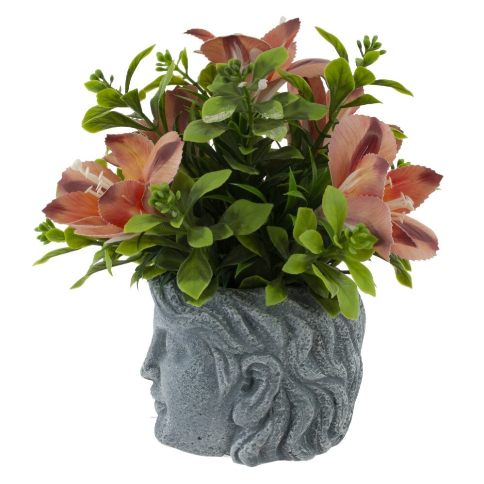 Цветочная композиция, L15,5 W14,5 H19,5 см