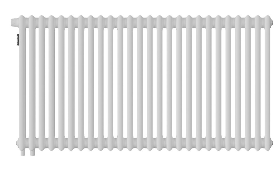 Стальной трубчатый радиатор Kohr Heim 3057/26 секций H01 с нижним подключением