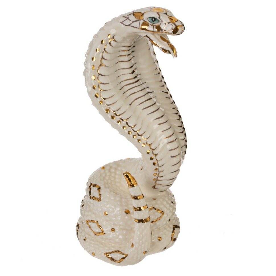 Фигурка декоративная "Змея", L7,5 W7,5 H15 см