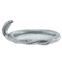 Декоративное блюдо   "Змея", L25 W15,5 H9 см, 3в.(цена за один вид)