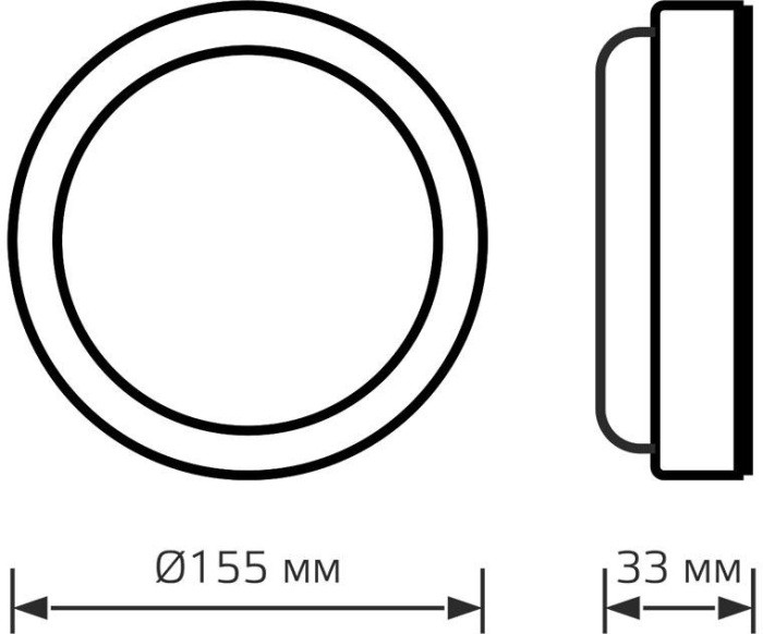 Настенно-потолочный светильник Hall 193411215-S Gauss