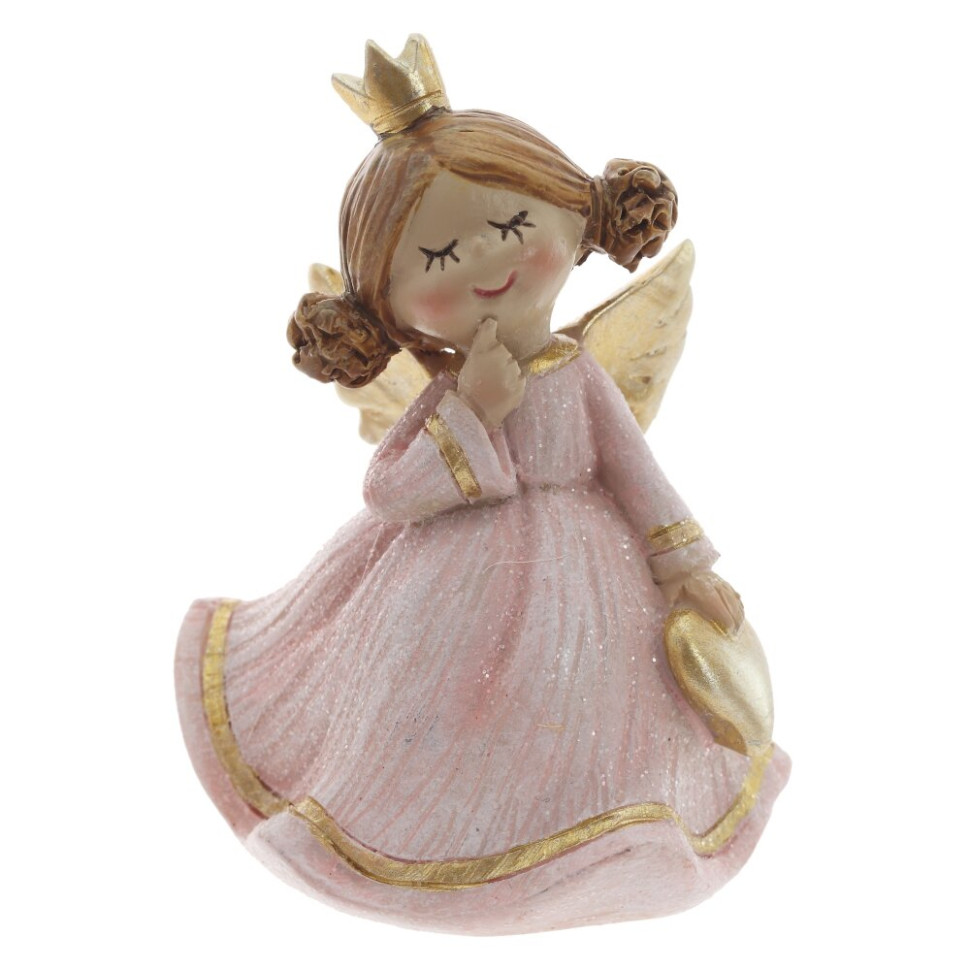 Фигурка декоративная "Ангел", L5 W4 H7,5 см, 2в.