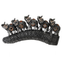 Фигурка декоративная "Слоны", L22 W5 H11 см