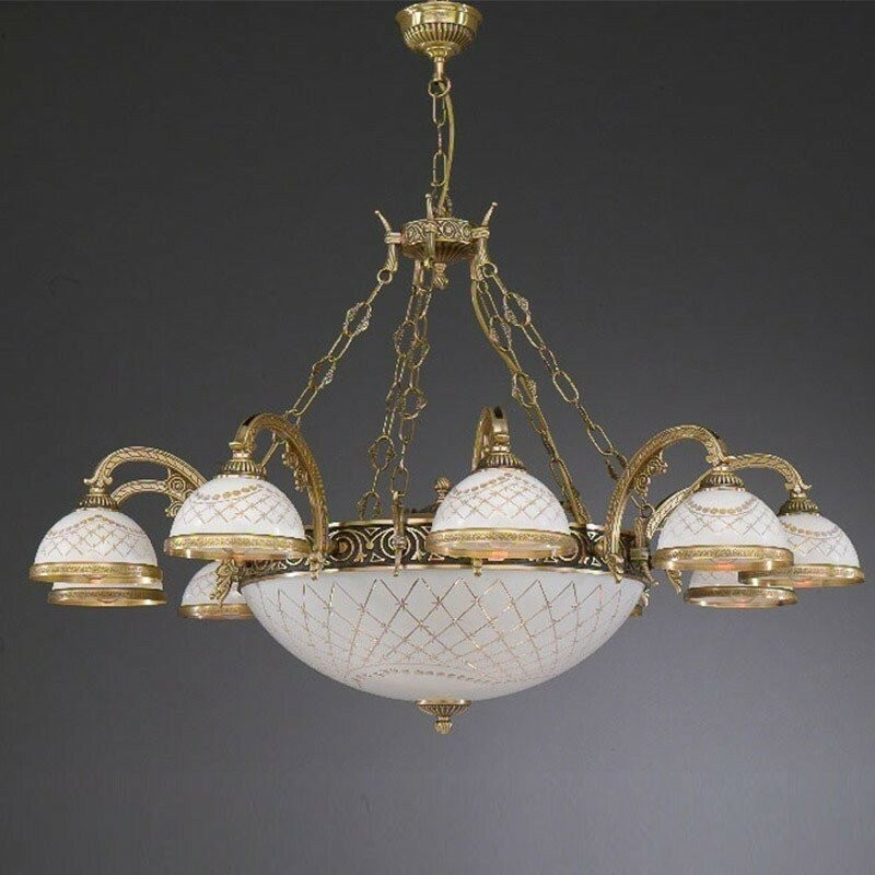 Подвесная люстра 7002 L.7002/10+4 Reccagni Angelo