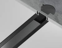 Профиль для светодиодной ленты Illumination GP1001BK/BK Ambrella