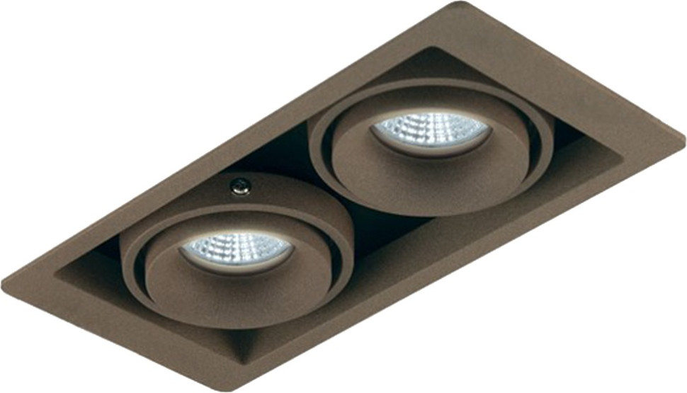 Точечный светильник Lumme DL18615/02WW-SQ Champagne/Black Donolux