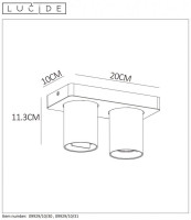 Спот Lucide Nigel 09929/10/30 Спот Lucide Nigel 09929/10/30