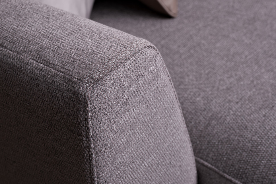 Диван Bravo трехместный с канапе раскладной левый