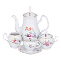 Сервиз кофейный 90мл на 6перс.15пред."Полевой цветок 5309011" Bernadotte