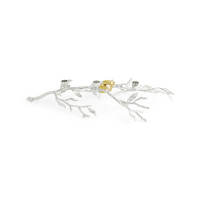 Подсвечник Michael Aram "Pomegranate Silver", 13 см