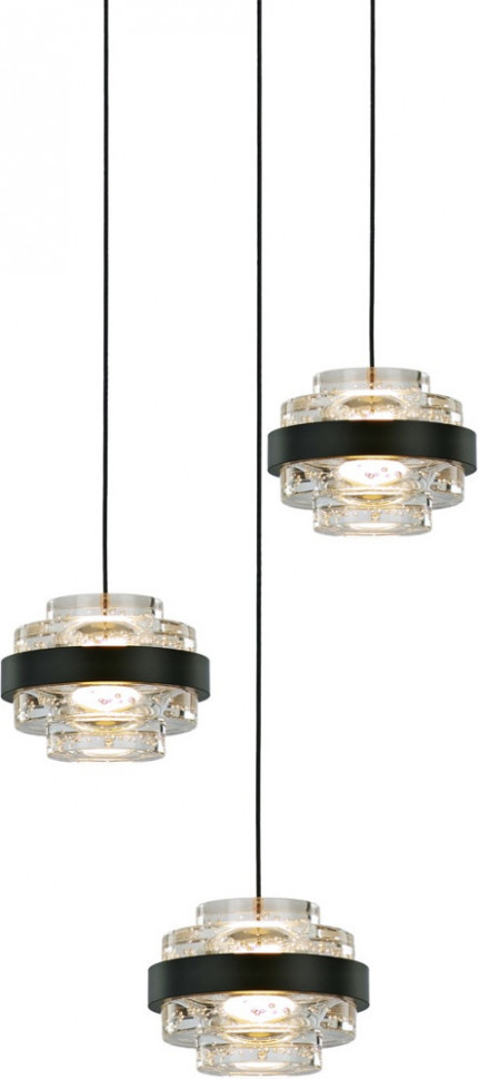 Подвесной светильник Indiana MD22030002-3A black/clear DeLight Collection