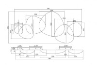 Настенный светодиодный светильник Maytoni Jack-stone MOD314WL-L13G3K