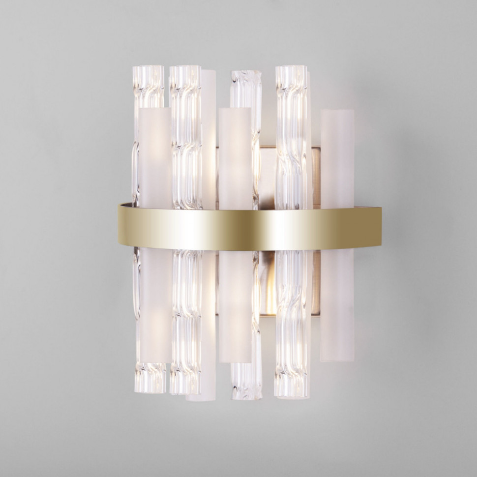 Настенный светильник Hollis 368/2 латунь Bogate's