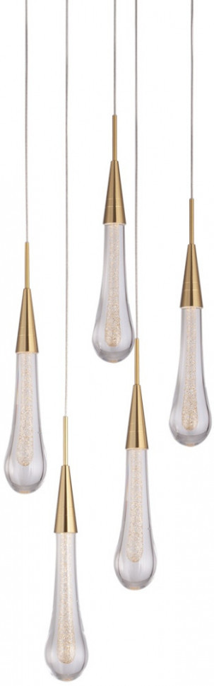 Подвесной светильник Pour MD2060-5A br.brass DeLight Collection