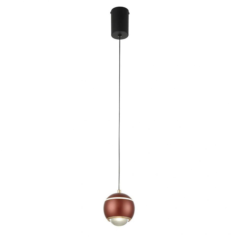 Подвесной светодиодный светильник Crystal Lux Caro SP Led Red
