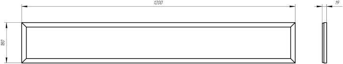 Светодиодная панель  SPO-7-50-4K-P ЭРА