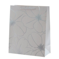 Пакет подарочный M (бумага 210г/м2, блок 12шт), L26 W12 H32 см, 5в.