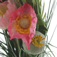 Цветочная композиция, L10 W10 H30 см