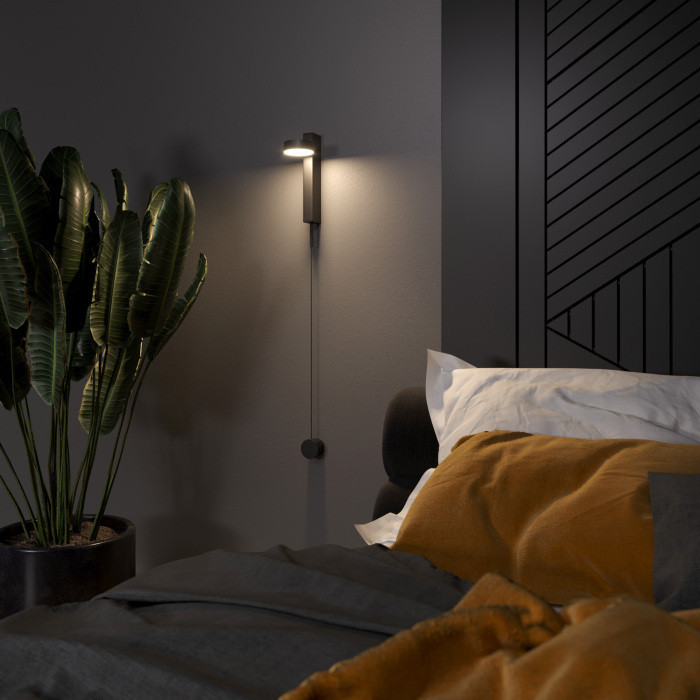 Бра Orco 40112/LED черный Elektrostandard