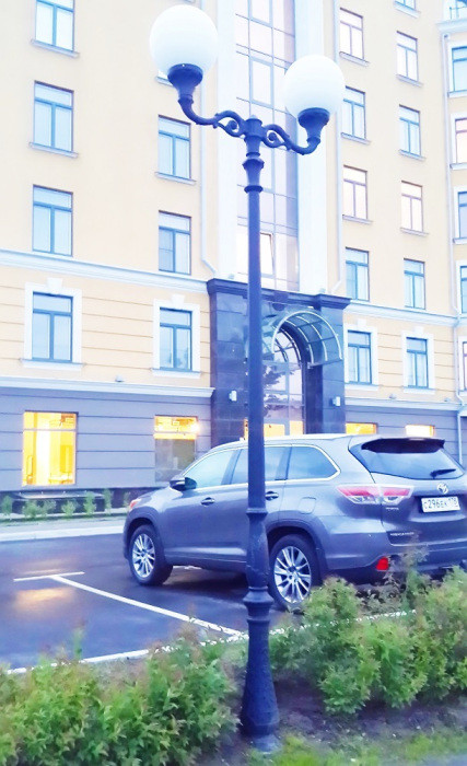 Наземный фонарь Globe 400 G40.208.M20.AYE27 Fumagalli