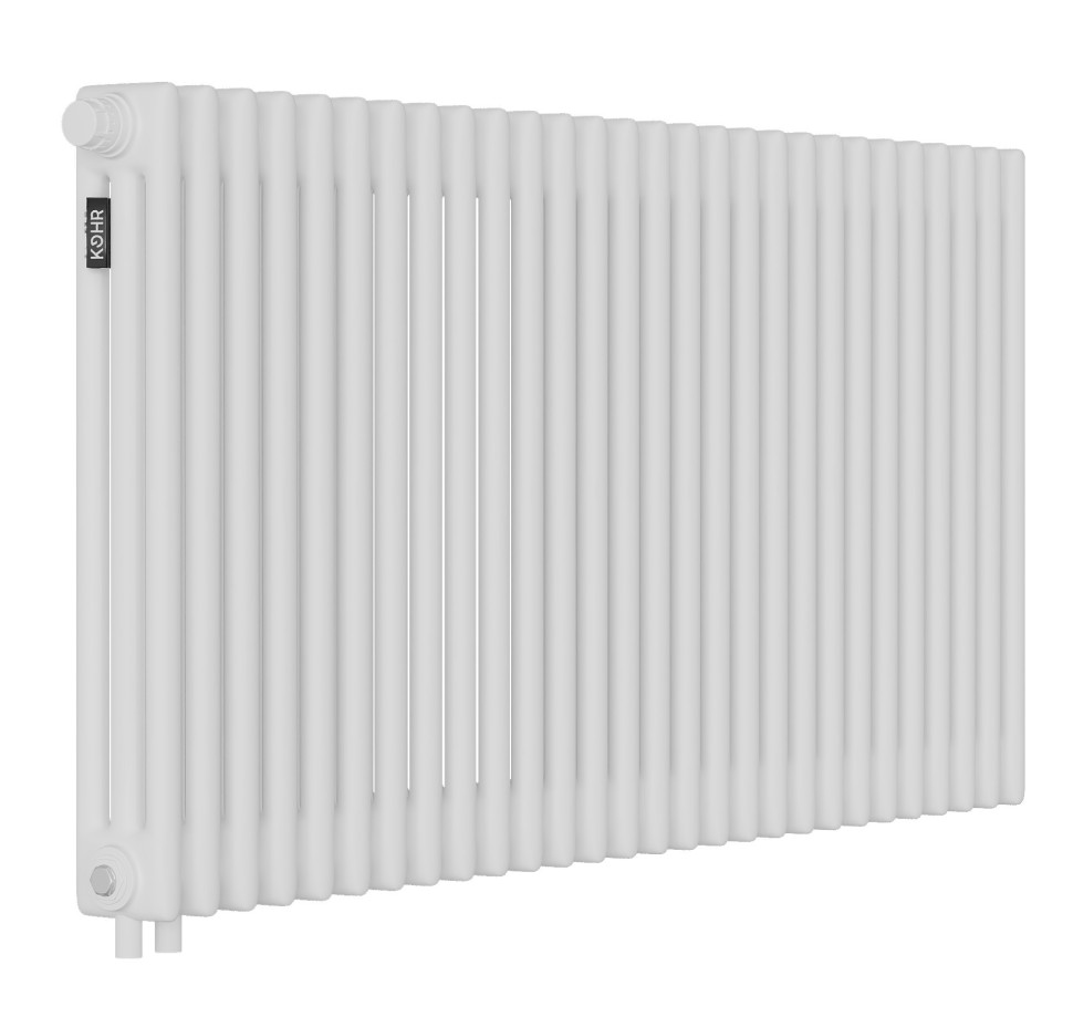 Стальной трубчатый радиатор Kohr Heim 3057/28 секций H01 с нижним подключением