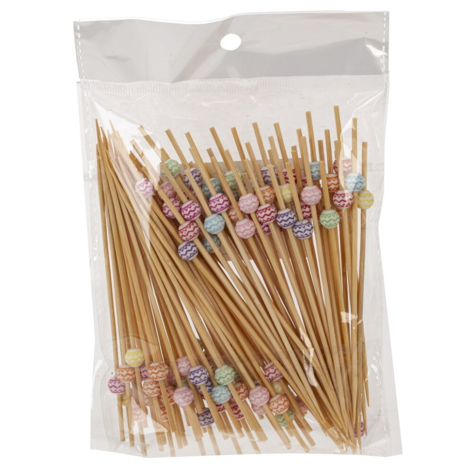 Шпажки для канапе, 100 шт, L11 W2 H18 см