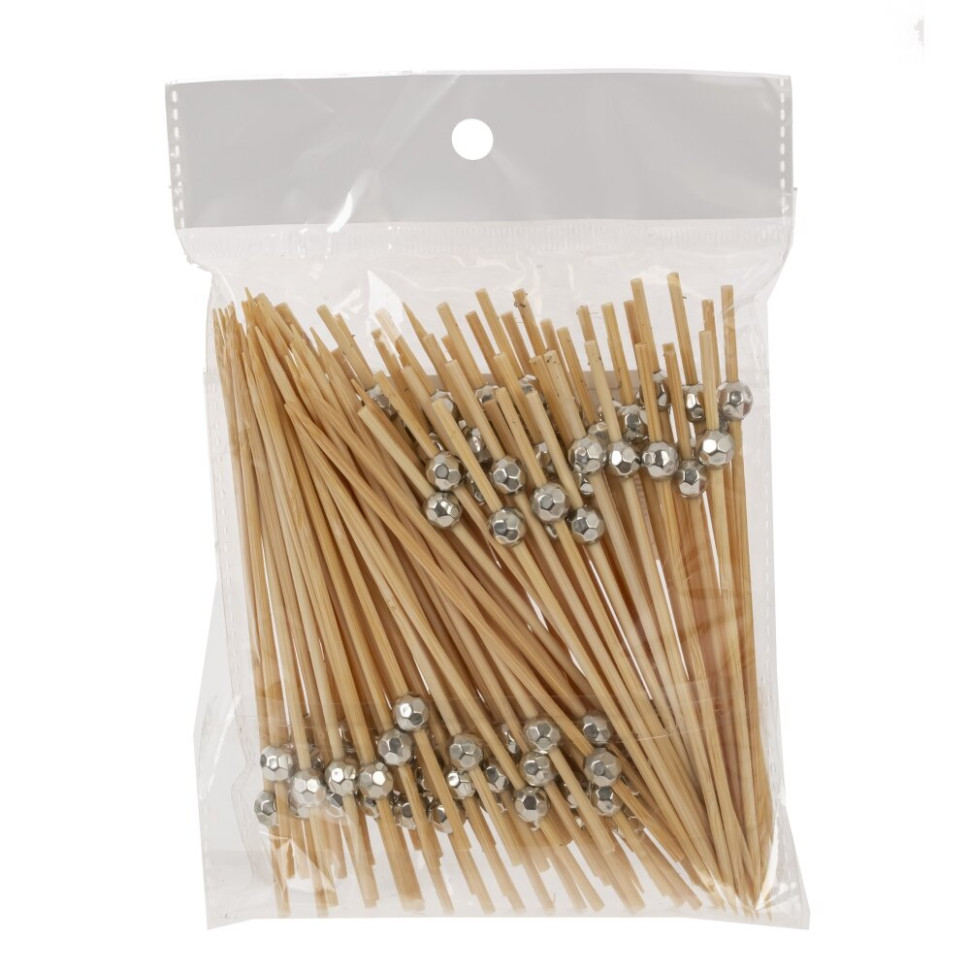 Шпажки для канапе, 100 шт, L11 W2 H18 см