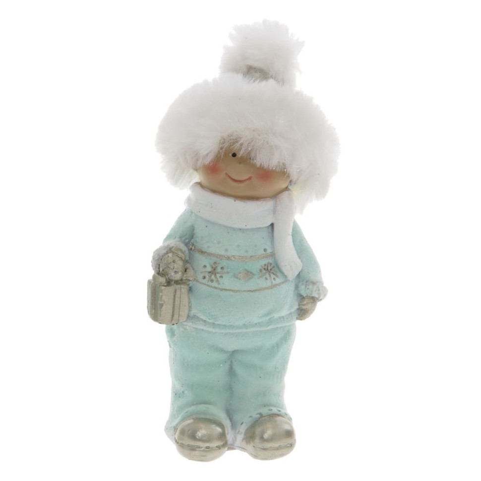 Фигурка декоративная "Мальчик/Девочка",  L6 W5 H13 см, 2в.