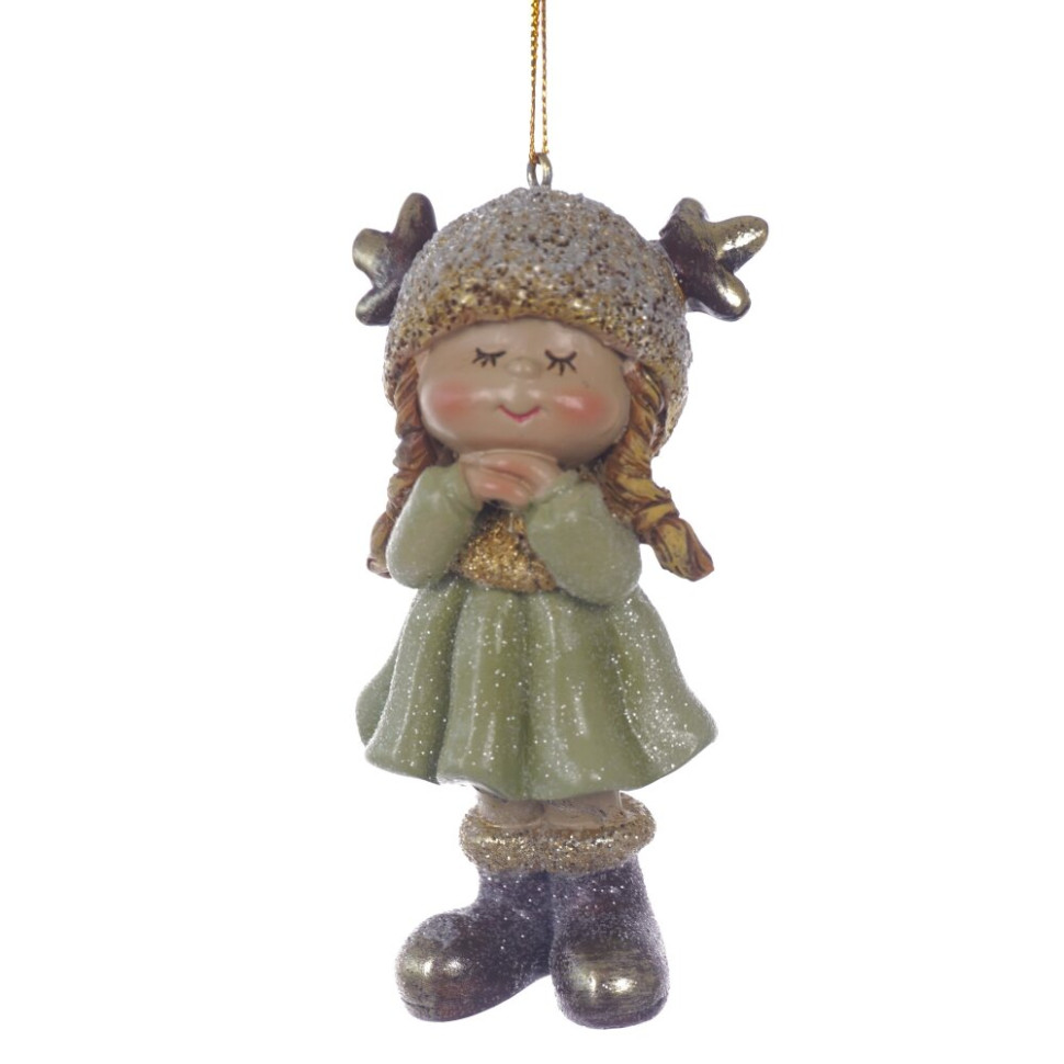 Фигурка декоративная "Дети",  L5 W3 H9,5 см, 2в.