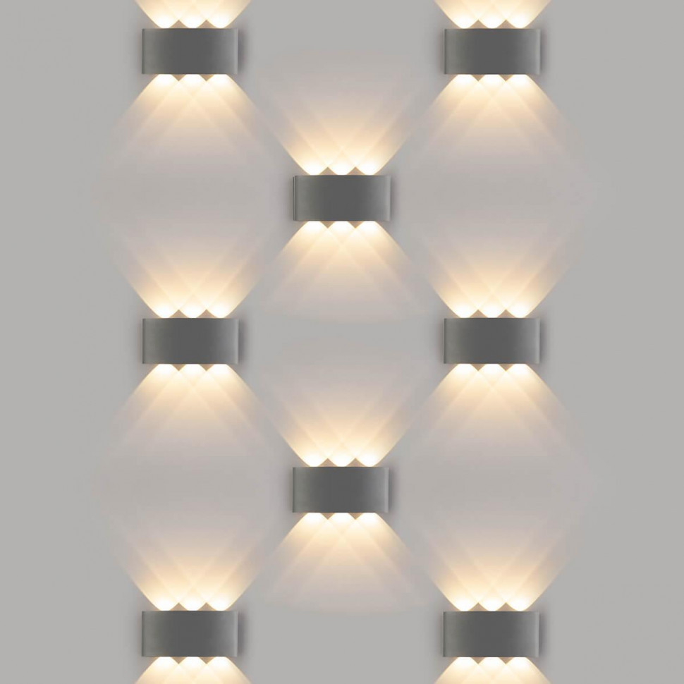 Уличный настенный светодиодный светильник Elektrostandard 1551 Techno LED Twinky Trio a038417