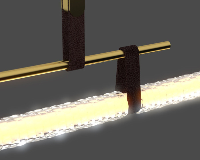 Подвесной светильник 8501P 8501P/L brass/clear DeLight Collection