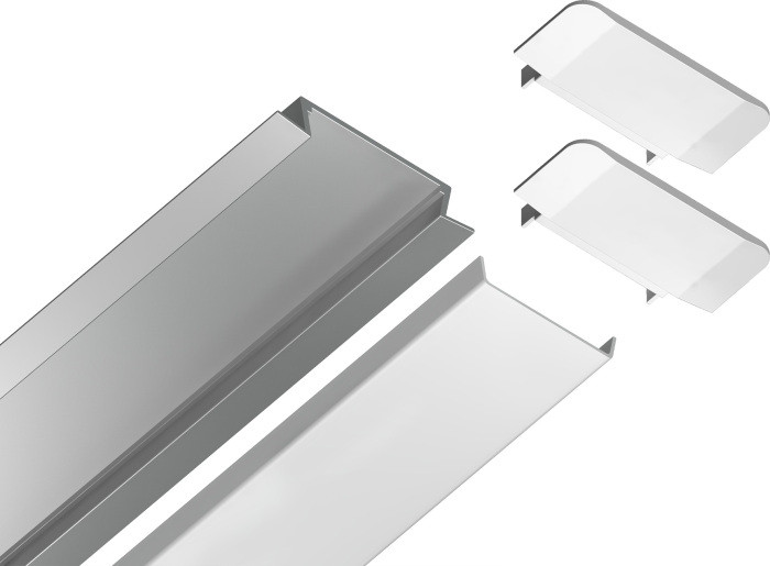 Профиль для светодиодной ленты Illumination GP1100AL Ambrella