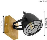 Спот Gatebeck 49076 Eglo Спот Gatebeck 49076 Eglo