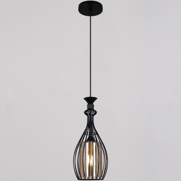 Подвесной светильник  02822-0.9-01 BK Reluce