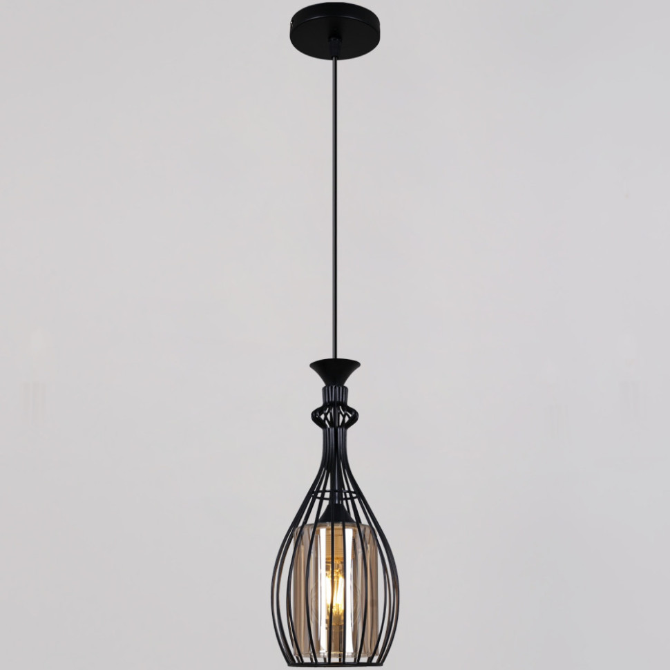 Подвесной светильник  02822-0.9-01 BK Reluce