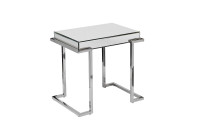 Столик журнальный зеркальный/хром