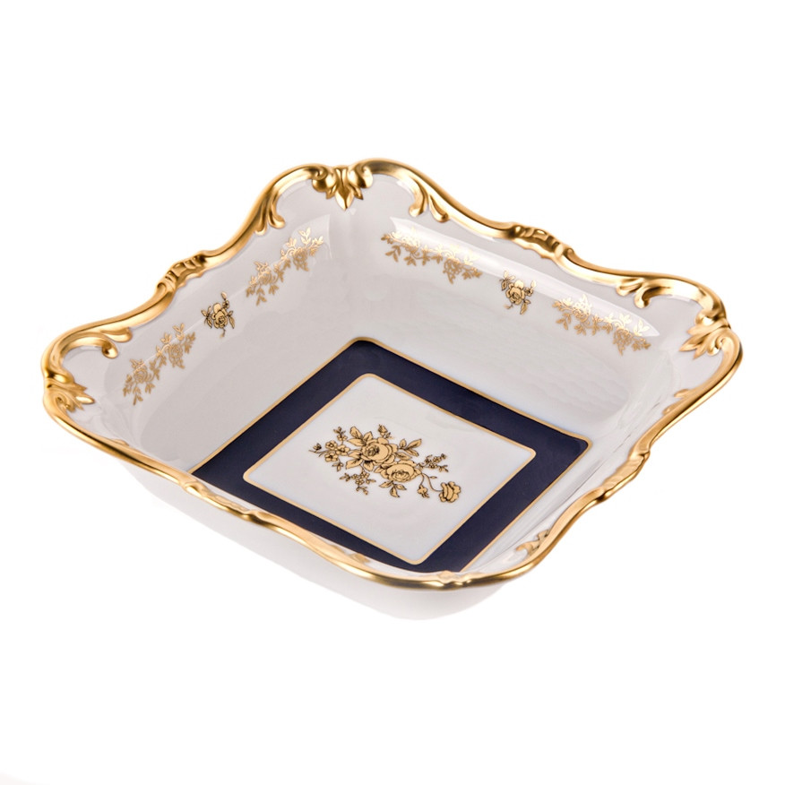 Салатник квадратный 22см."Анна Амалия"