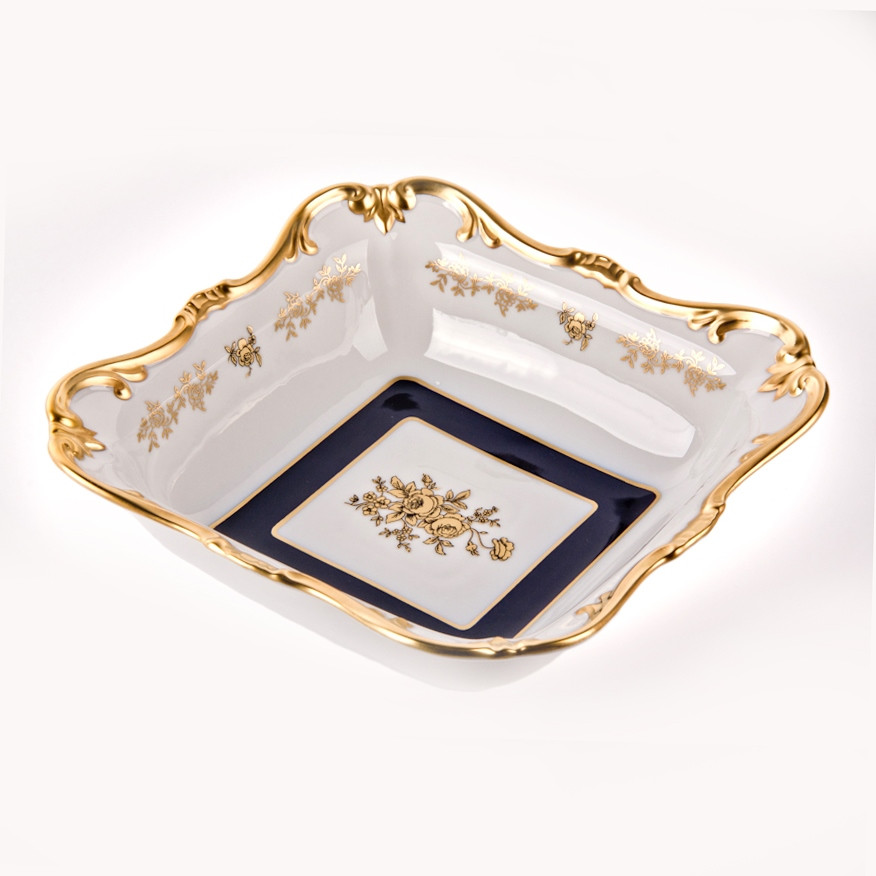 Салатник квадратный 22см."Анна Амалия"