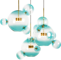 Подвесной светильник Bolle 2027-D3 Blue Loft It Подвесной светильник Bolle 2027-D3 Blue Loft It