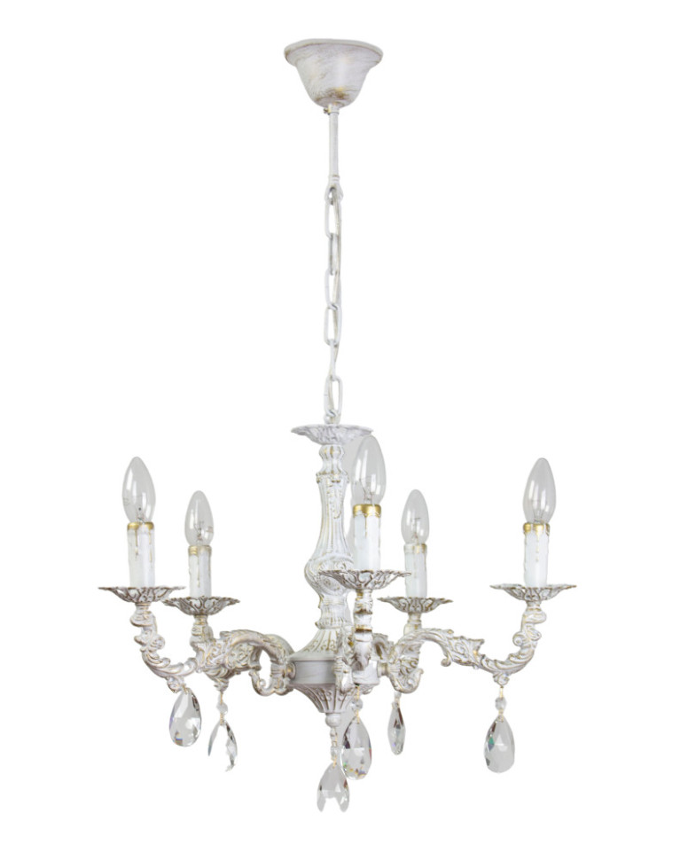 Подвесная люстра  L.8401-5CREAM/G Abrasax