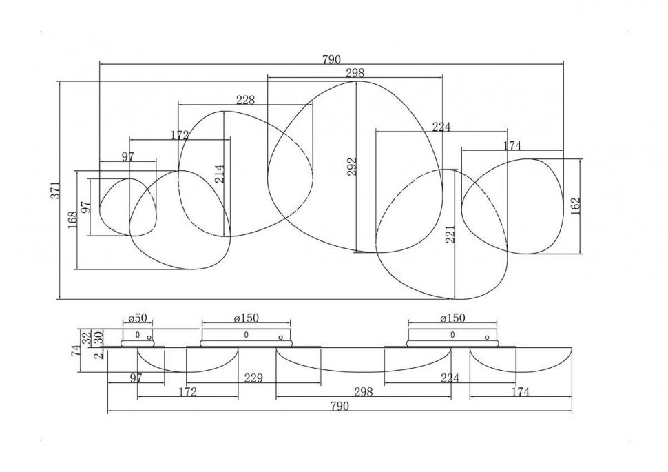 Настенный светодиодный светильник Maytoni Jack-stone MOD314WL-L13N3K