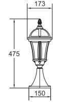 Наземный фонарь  95204S Gb Oasis Light
