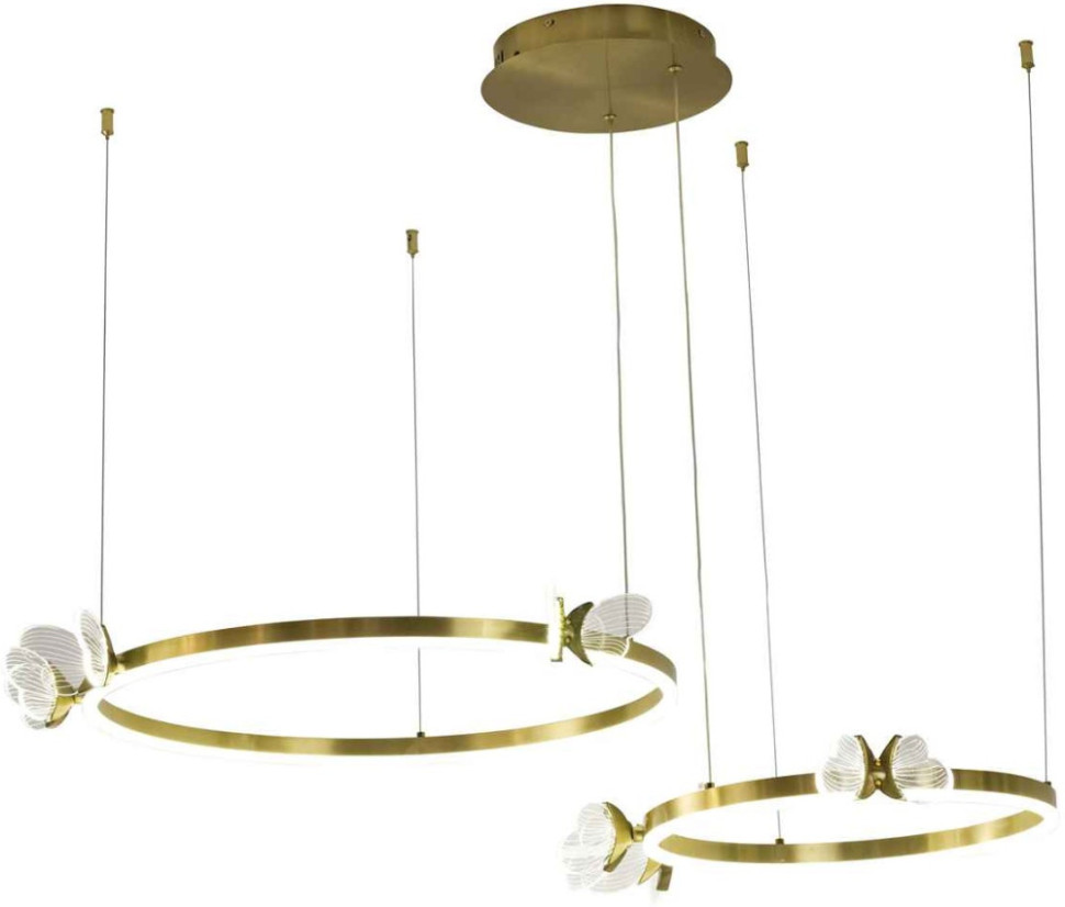 Подвесной светильник  MARIPOSA SPD400+600 POLISHED GOLD AM Group