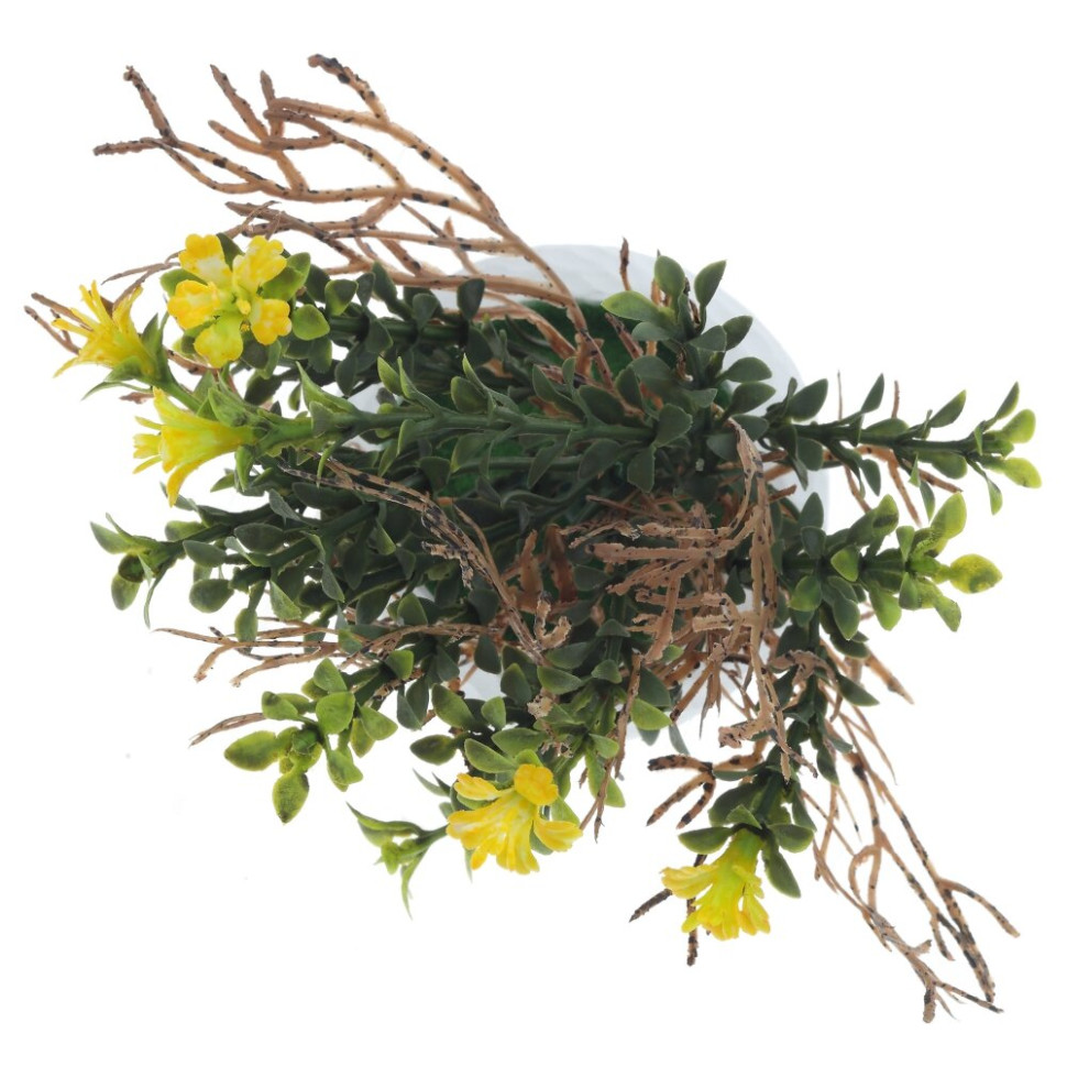 Цветочная композиция, L13 W7 H11,5 см