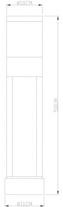 Наземный светильник Nexa 34012 Globo