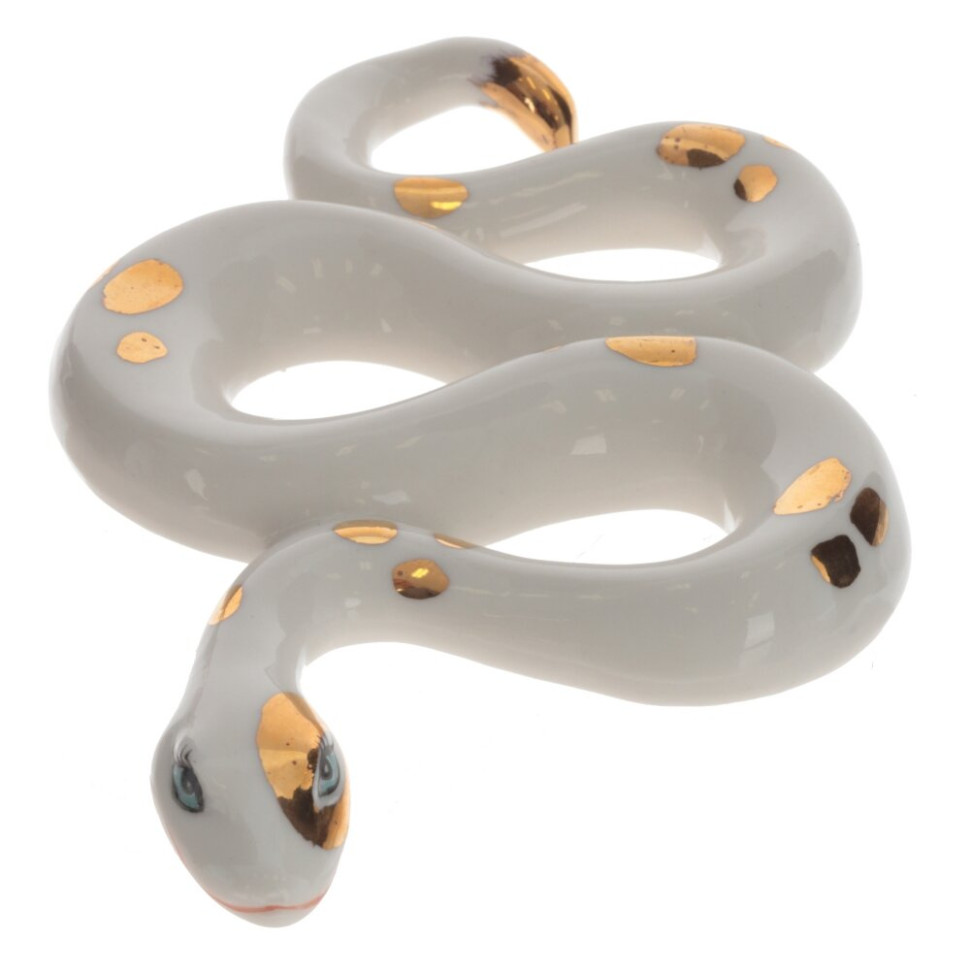 Фигурка декоративная "Змея", L12 W7,5 H1 см