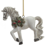Фигурка декоративная подвесная "Лошадка", L7 W2,5 H8 см