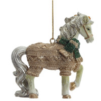 Фигурка декоративная подвесная "Лошадка", L7 W2,5 H8 см