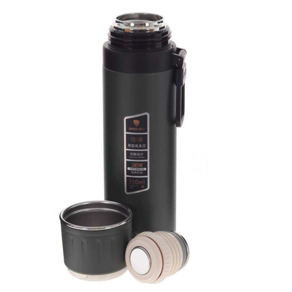 Термос, 750 мл, L8 W8 H29 см, 2в.