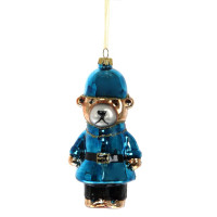 Украшение новогоднее "Мишка" (цена за один вид),  L6 W4,5 H11,5 см, 2в.